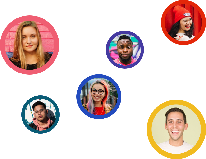 Community member profile pictures